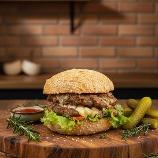 Burger dublu