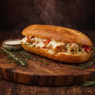 Baguette cu pui