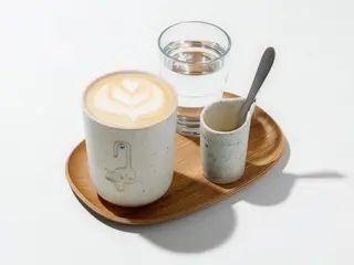Salted caramel latte