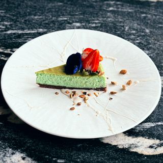 Cheesecake cu fistic