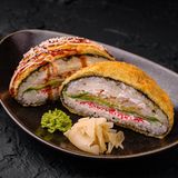 Sushi Burger cu Creveti