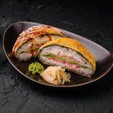 Sushi burger Somon Grill