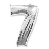 Balon argintiu Cifra 7