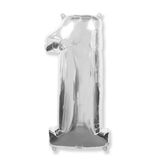 Balon argintiu Cifra 1