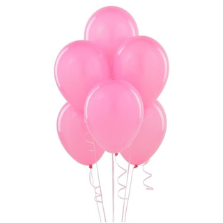 Set 7 baloane Pink latex