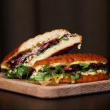 Smoked meat sandwich