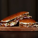 Pulled pork  sandwich