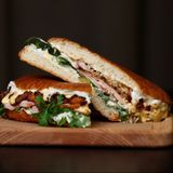 Double chicken sandwich