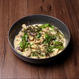 Mix de ciuperci în sos alb