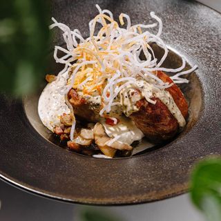 Medallions with Pepper mixture