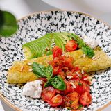 Omlette Pesto & Avocado