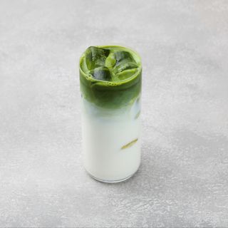 Iced Matcha Latte(lapte vegan)