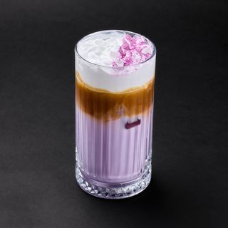 Ube Lavender Iced Latte