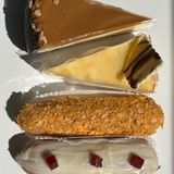 Set cheesecake & eclair