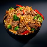 Wok funchoza cu vita 