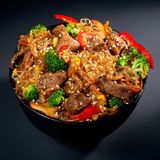 Wok funchoza cu porc 