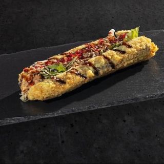 Sushi Hot Dog Cu Somon Prăjit
