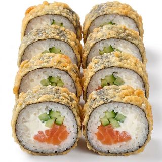 Tempura cu somon