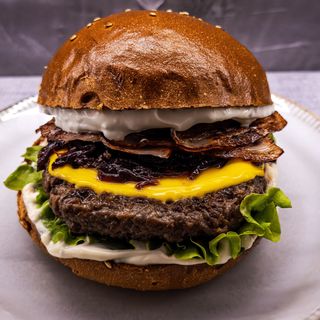 Burger BlueCheese Dublu