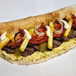 LEBANESE BURGER WRAP