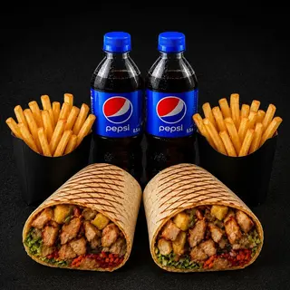 Meniu 2 Kebab pui mare