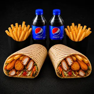 Meniu 2 Kebab Nuggets pui