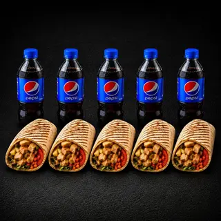 Combo 5 Kebab pui mic