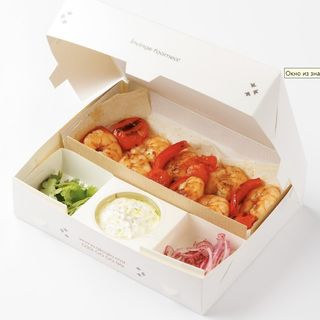 Shashlik din creveti