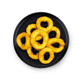 Inele de calamar pane