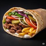 Shaorma ARABA de vita-porc, mare