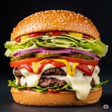 Sun Cheeseburger Dublu