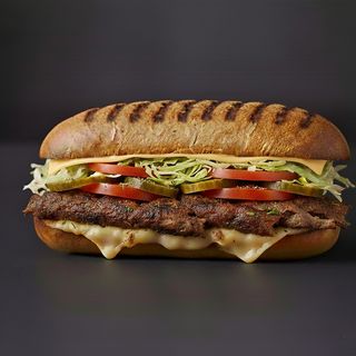 Panini "Porc-Beef & Cheese"