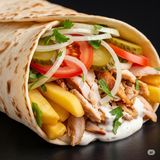 Shaorma ARABĂ de pui mare