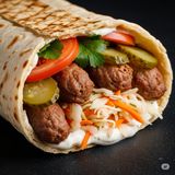 Kebab ARAB de porc-vita, mare