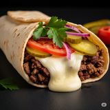 Kebab de vita-porc cu caşcaval XL