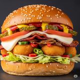 SUN TOP CRISPY BURGER