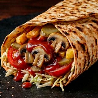 Kebab cu ciuperci vegan (de post)