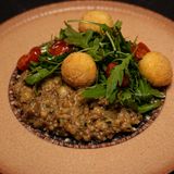 Crochete de brănză cu caviar de vinete