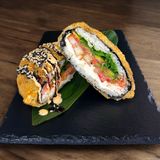 SUSHI BURGER  CREVETE