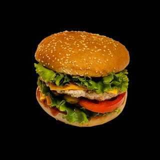 Двойной чикен бургер / Chicken Burger Dublu