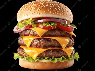 TREIPLE CHEESBURGER 400G