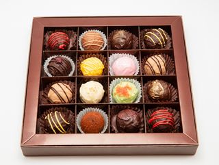 Trufe artizanale în asortiment