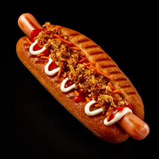 E-bun с сосиской/E-bun sausage