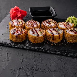 Tempura cu somon