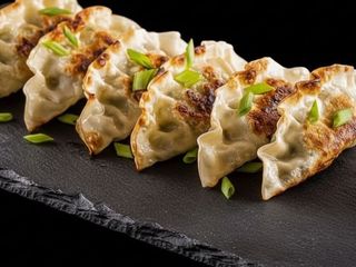 Gyoza cu vita și pork