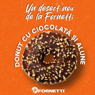 Donut cu ciocolată