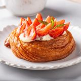 Danish cu căpșună