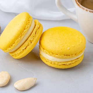 Macarons cheesecake lămâie
