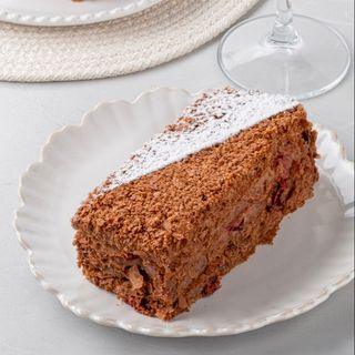 Napoleon cu ciocolată și vișină