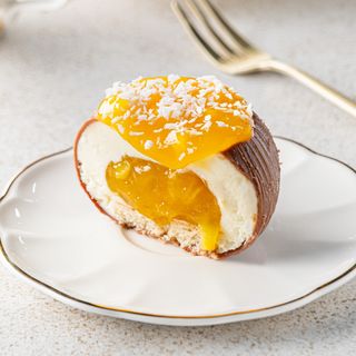 Кокосовый пирог с манго / Prăjitură Cocos cu mango